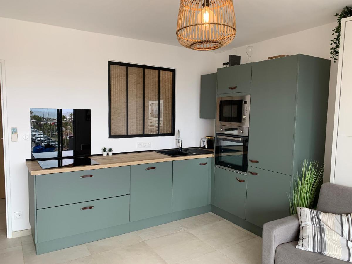 Apartamento Vue Sur Les Iles D'Or Hyères Exterior foto