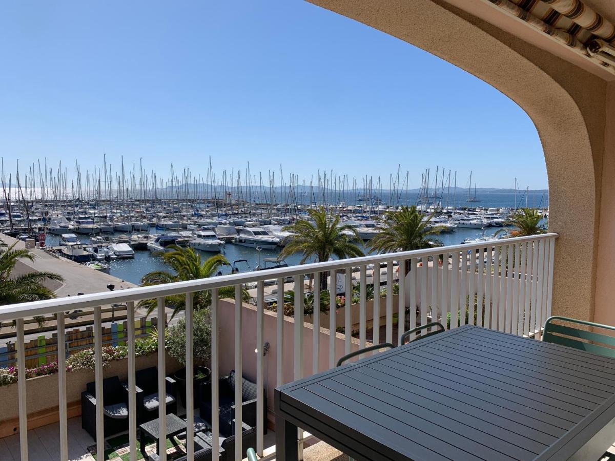 Apartamento Vue Sur Les Iles D'Or Hyères Exterior foto